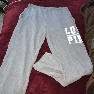 vs grey sweats
